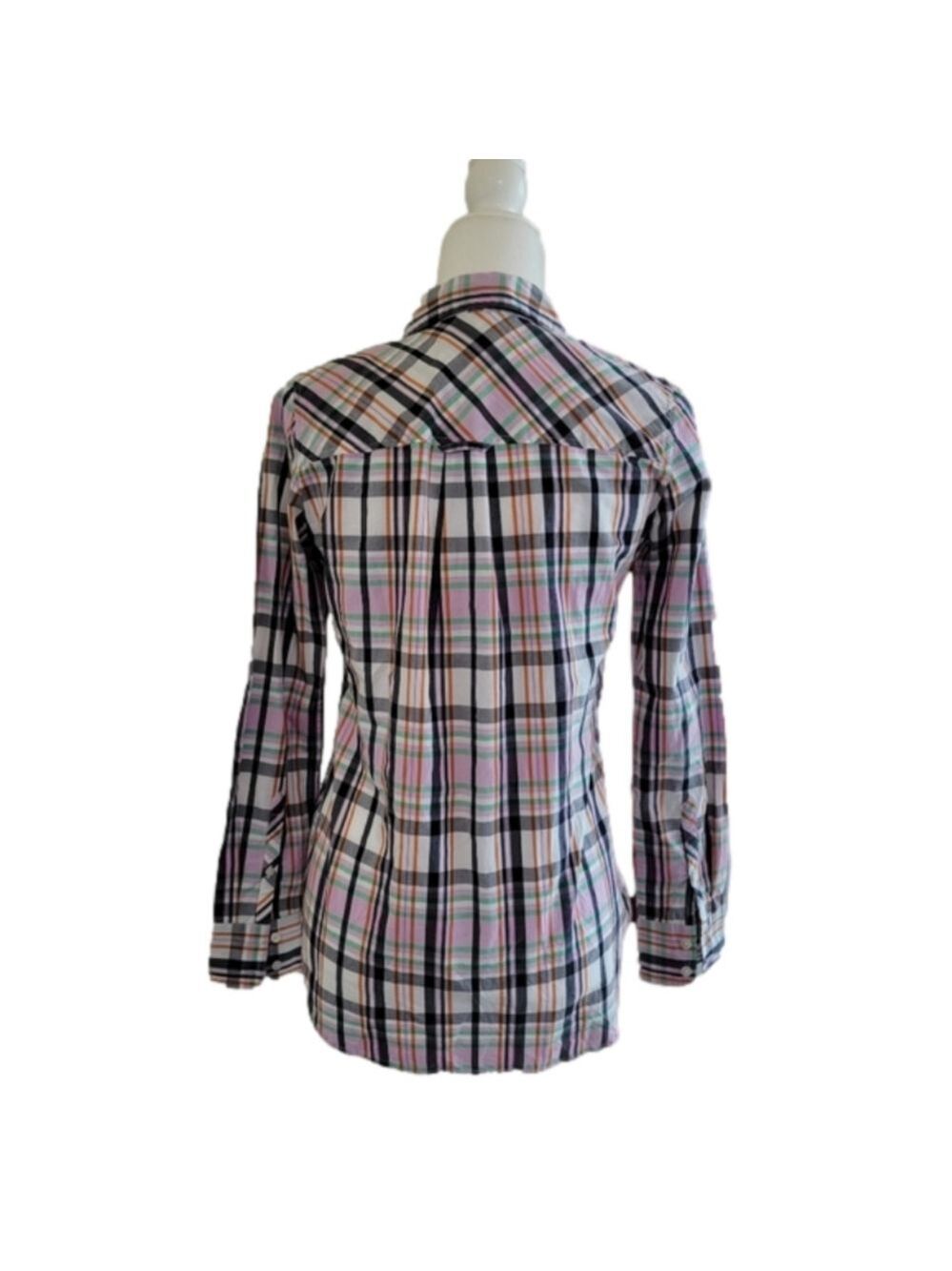 J. Crew Classic Plaid Buttondown Shirt Size Small